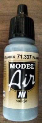 Vallejo Model Air Paint: 17ml  71337 Flanker Blue 