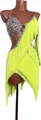 SunnyK Handmade Samba Ballroom Swing Salsa Rumba Latin Dance Dress RHYTHM
