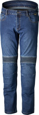 RST Tech Pro CE Mens Short Leg Motorcycle Riding Jeans Blue
