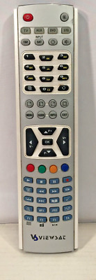 Viewsat HST-3182 TV Silver Remote Control - Very Clean and Tested