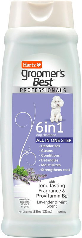 Deodorizes Cleans Conditions Detangles Lavender Mint Scent, 18 Fl Oz