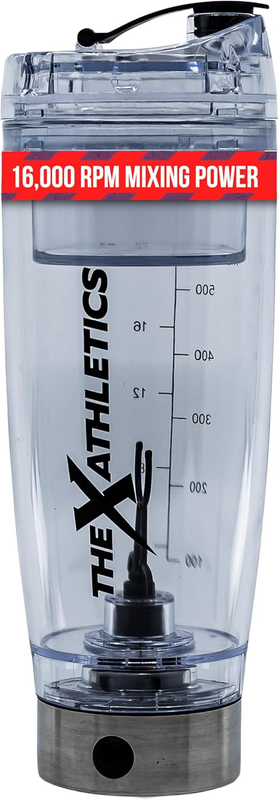Vortex Shaker Bottle, Portable Drink Mixer and Blender, 16,000 RPM, Ideal for Pr