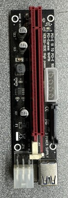  NEW  PCI-E 1x To PCI-E 16x PCI-Express 164 PIN High Power Gpu Riser FREE SHIP!!