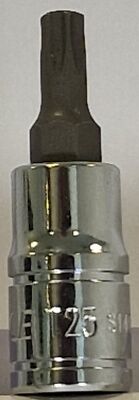 Carlyle S14T25 1/4'' Drive Torx T25 Bit Socket