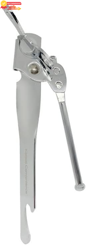 3-in-1 Butterfly Can Opener, Stainless Steel, Heavy Duty, Comfortable Grip