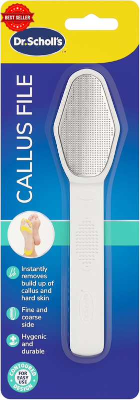 Scholl Callous Hard Skin Manual File – Effectively Removes Hard Skin and Callus