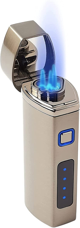 With Micro Usb Charging Cable - Triple Jet Flame, R
