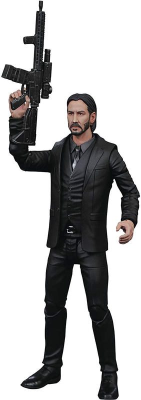 John Wick Select: Chapter 2 Black Suit Action Figure, Multi