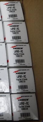 ANDREW L4PNF-RC  UNINSTALLED COND.  LOT OF 5     FREE SHIPPING