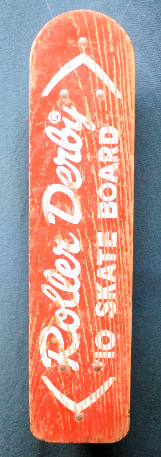 Vintage! ~ 1960's Era / Roller Derby #10 / RED / Wooden Vintage! ~ 1960's Era / Roller Derby #10 / RED / Wooden
