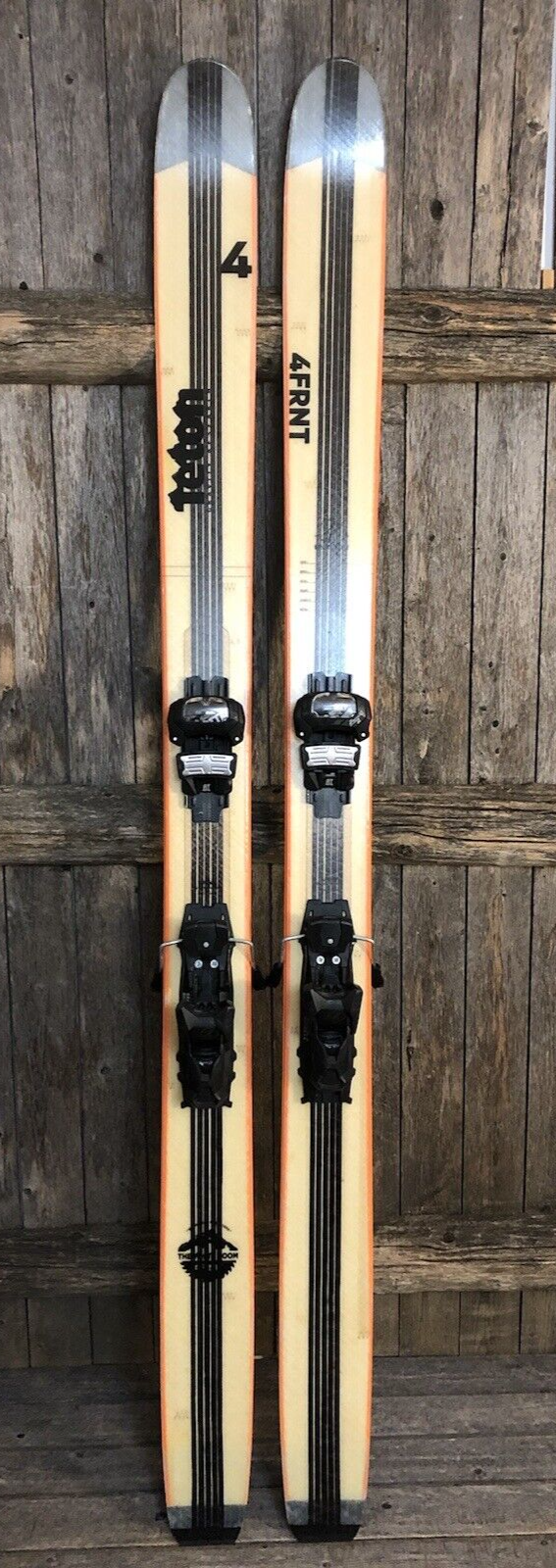 4FRNT Hoji Prototype Skis 184 cm W/ Tyrolia Attack 13