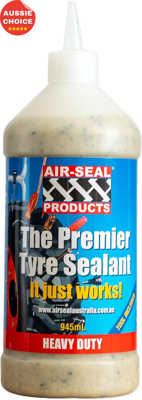 Air-Seal Heavy Duty Tyre Sealant Instant Repair 15mm Punctures 945ml