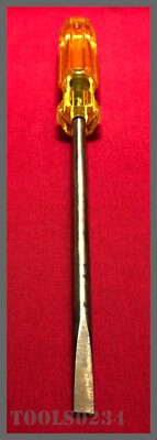 S50 Non-Sparking Slotted Screwdriver 3/8'' x 8'' x 13'' OAL Ampco