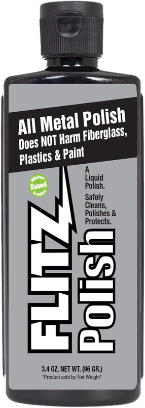 Multi-Purpose Polish and Cleaner Liquid All Metal DOES NOT HARM Plastic & Fiberg