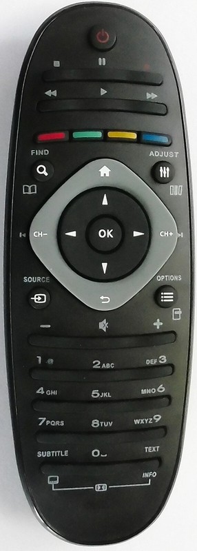 Ersatz Universal Fernbedienung Passend FÃ¼R Alle Philips Led Lcd Tv Fernseher