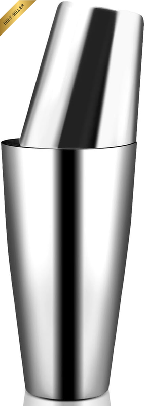 Cocktail Shaker Set 700 Ml + 600 Ml/25 Oz + 21 Oz Boston Shaker Stainless Steel 