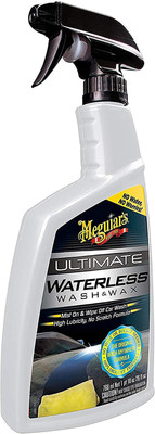 Meguiar's Ultimate Waterless Wash & Wax: Quick, Easy, and Scratch-Free - 26 Oz