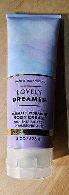 Bath and Body Works LOVELY DREAMER Body Cream 8 oz / 226g 24hrs Moisture #H4-2