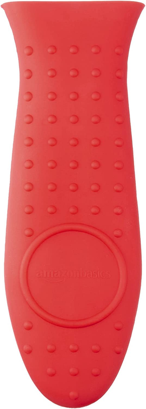 Silicone Hot Skillet Handle Cover Holder, Red