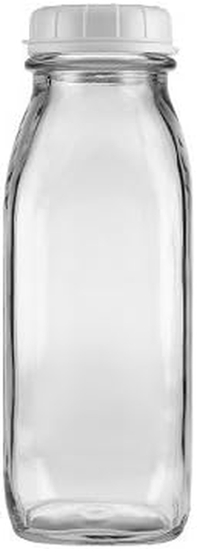 17 Oz Glass Water Bottle Virtually Unbreakable with Thick Sides