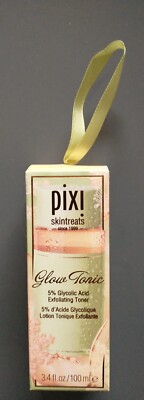 NEW PIXI Skintreats Glow Tonic 5% Glycolic Acid Exfoliating Toner 3.4 oz