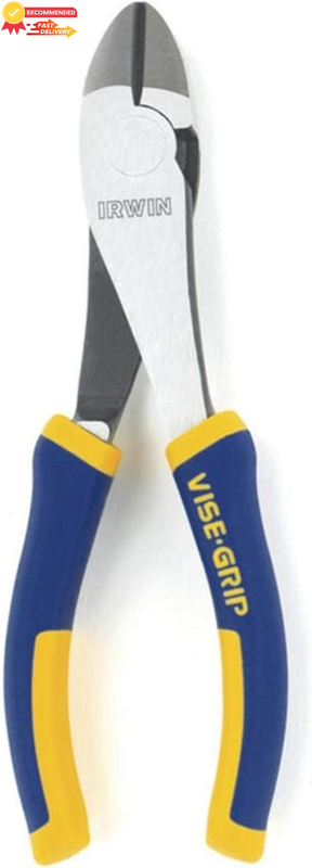 VISE-GRIP 6" Diagonal Cutting Pliers, Heavy Duty, Steel, Precision Cut, 2078306