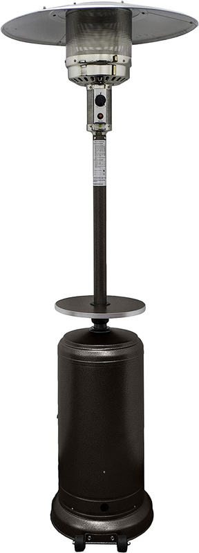 Hiland-Hlds01-Cgt-Tall Patio Heater, Hammered Bronze Finish