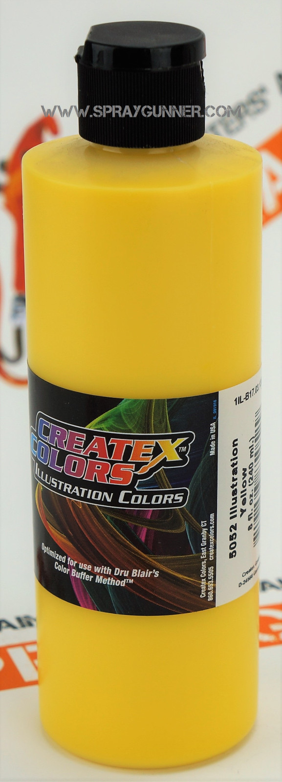 8oz Createx Illustration Colors Yellow 5052 | eBay