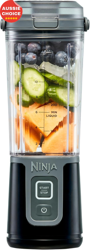 High Speed Portable Blender Cordless Rechargeable Smoothie Maker Black BC100BKAN