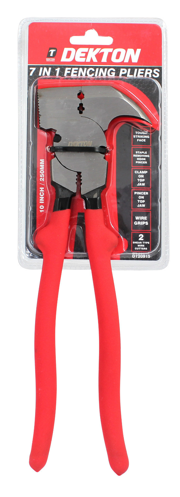 7 In 1 Fencing Pliers Wire Cutters Staple Remover Clamp Pincer 10