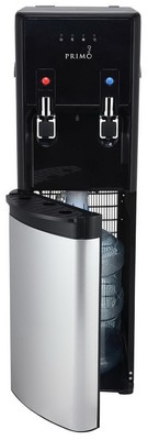 Primo Hot & Cold Water Dispenser 5 Gallon Tank Capacity Bottom Load Stainless