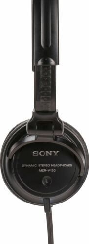 New Sony MDRV150 DJ Headphones - Black (A)