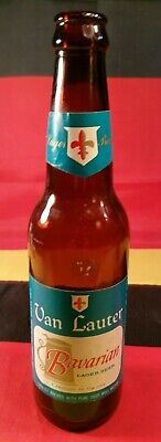 Vintage - Van Lauter 12 oz brown beer bottle -The National Brewing Co Phoenix AZ