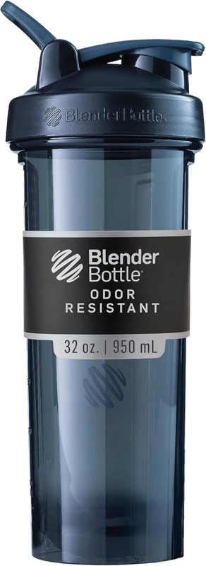 Blenderbottle C02014 Pro32 Shaker Bottle, Black, 32-Ounce