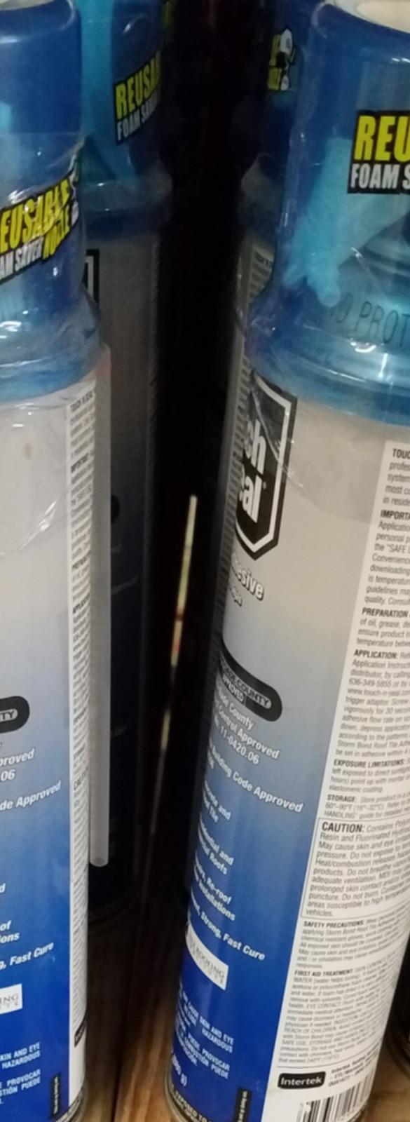 storm bond touch n seal 24 oz can roof tile  6pk