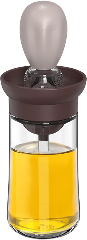 Dispenser With Brush - Glass Olive Oil Dispenser For Kitchen