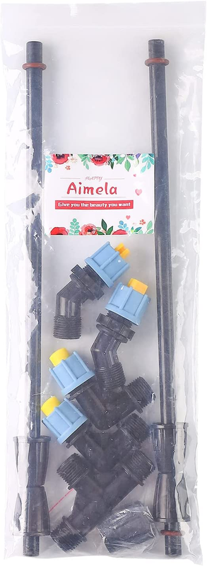 2-Nozzle Poly Boom Wand,Backpack Sprayer Multi Nozzle Spray Holder