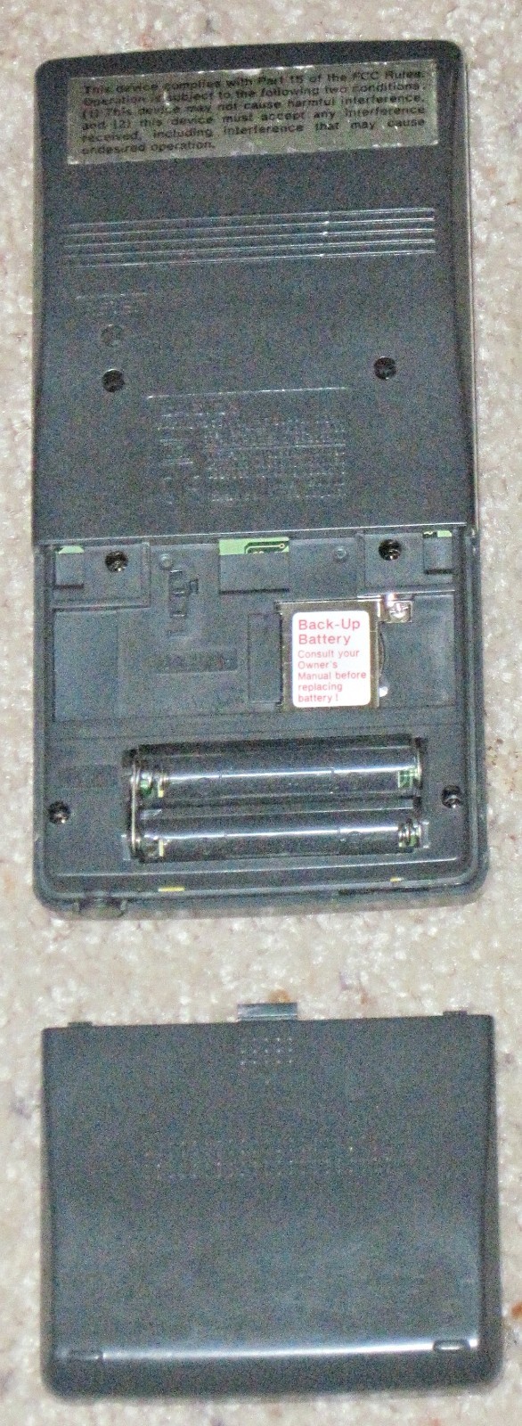 CASIO Power Graphic Graphing fx-7400G Calculator - Complete w/ Manual & Cover