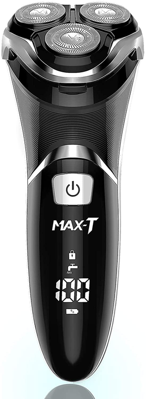 - Max-t Corded And Cordless Rechargeable 3d Rotary Shaver
