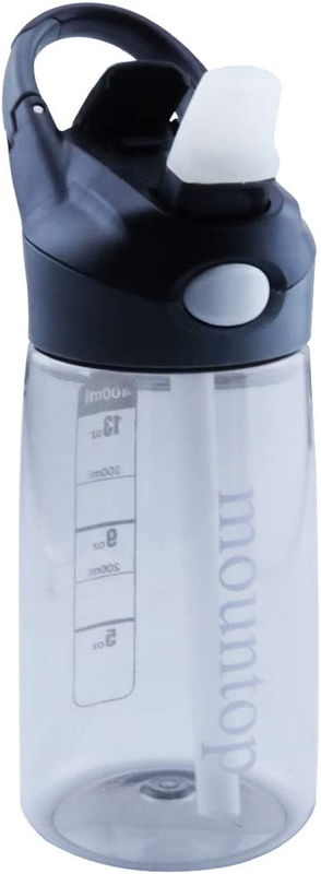 Kids Water Bottle with Straw Lid and Handle, Easy Use for Girls and Boys, Bpa-Fr