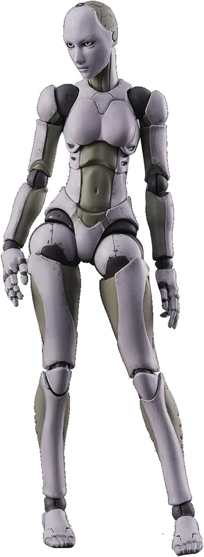TOA Heavy Industries: Synthetic Human Female 1:12 Scale Action Figure, Multicolo