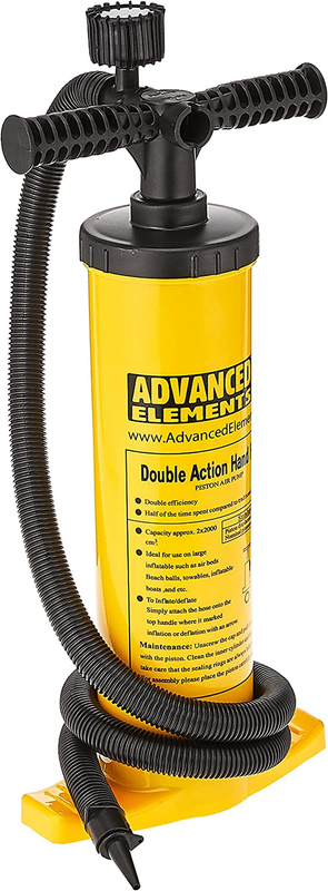 ADVANCED ELEMENTS Double Action Pump W/Pressure Gauge