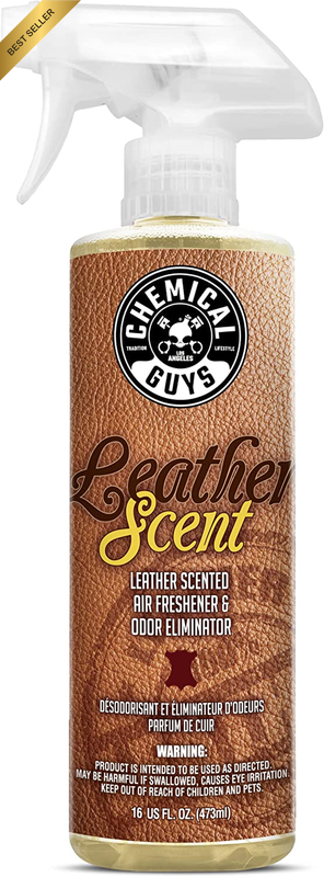 473ml Leather Scent Air Freshener and Odor Eliminator for Cars Trucks RVs