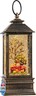 10'' Fall Snow Globe Lantern, Thanksgiving Lighted Lantern, Swirling Glitter Snow Globe for Fall Harvest Day Decorations, Home Fall Decor, Halloween and Gift (TruckandPumpkins)