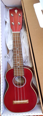 Kamoa E3 S Red Soprano 21'' Maple Ukulele *Retails $300