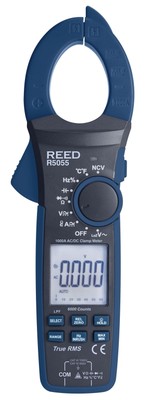 REED Instruments R5055 1000A True RMS Digital Clamp Meter