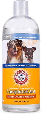 Complete Care Fresh Dental Water Additive for Dogs, 16 Fl Oz - Flavorless Dog Wa