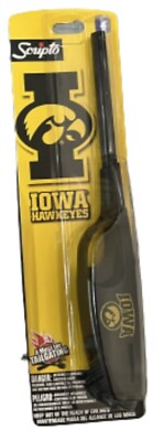 Iowa Hawkeyes Scripto BBQ utility lighter