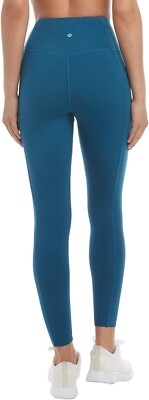 Danskin Ladies' 7/8 Bonded High Rise Leggings w/Pockets, Colors/Sizes, NEW