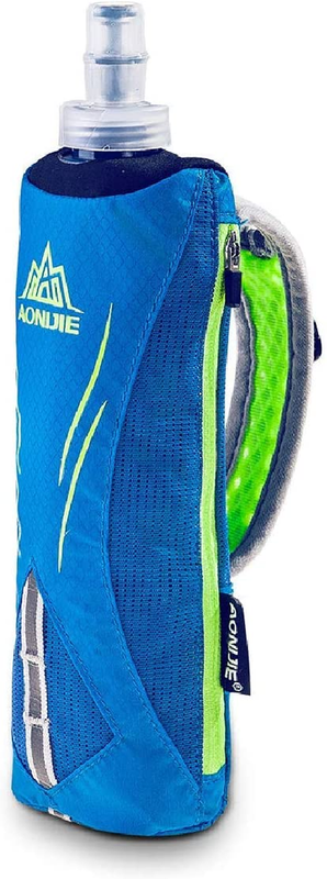For Running, Quick Grip Chill 17 Oz Handheld Soft Water Bo